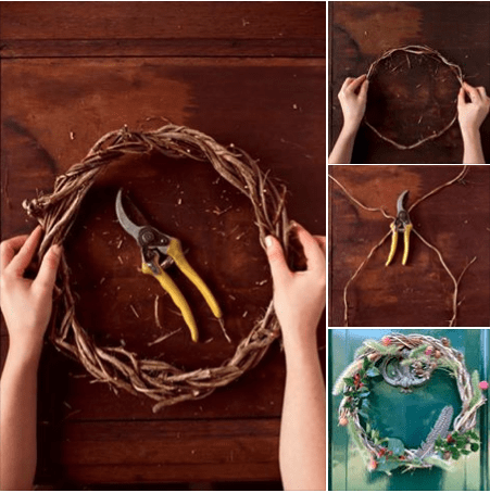 How to Make a DIY Wreath from Nature