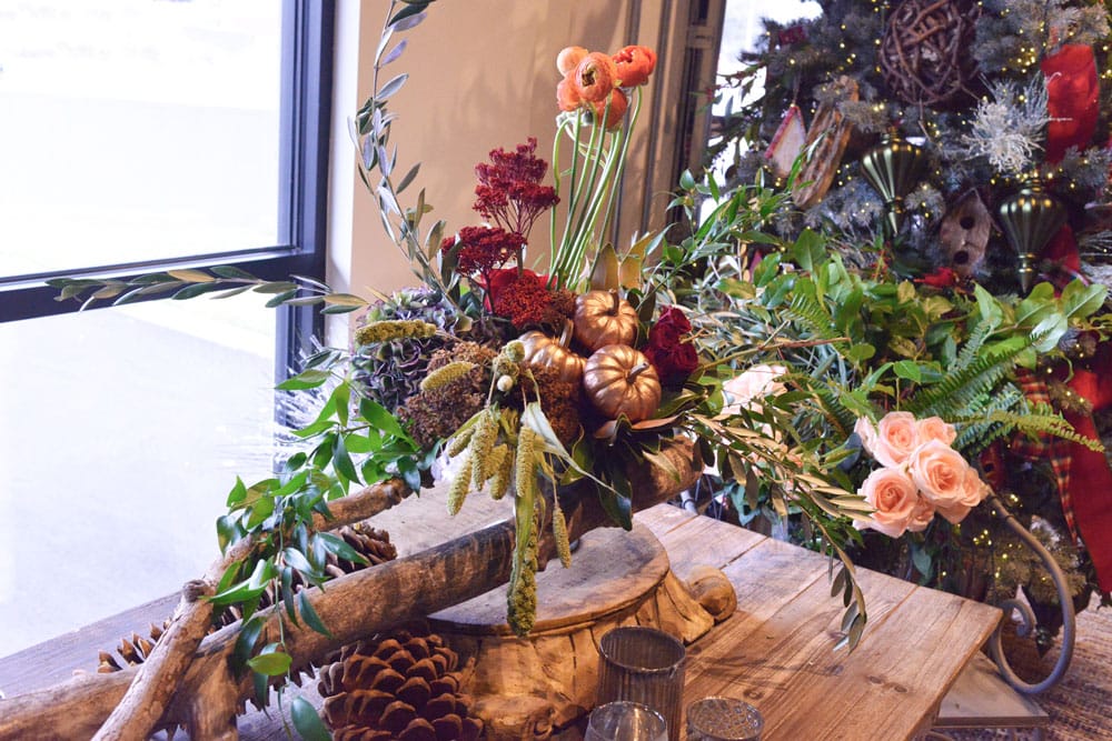 How to Arrange a Thanksgiving Flower Centerpiece with Tanarah Luxe