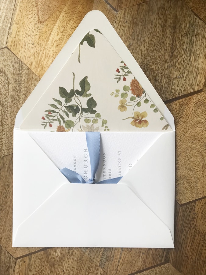 How to Line Your Envelopes