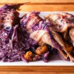 Chukar with Cabbage and Chestnuts