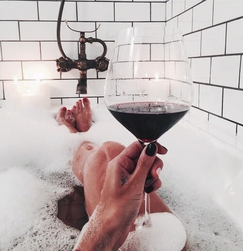 Red Wine Bath Therapy